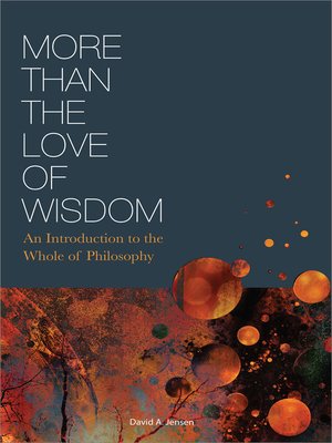cover image of More Than the Love of Wisdom